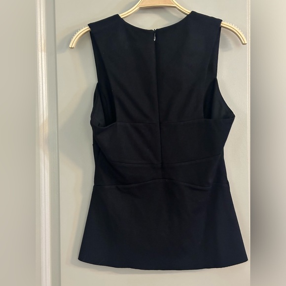 Bec & Bridge Cairo Black Plunge Peplum Top USA: 6 - Picture 8 of 10